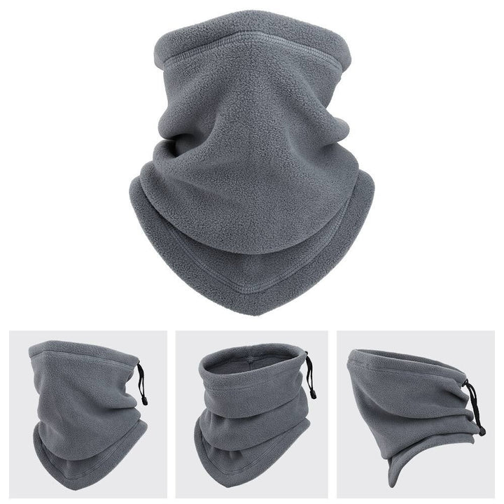 Fleece-Halswärmer mit Kordelzug und Stopper