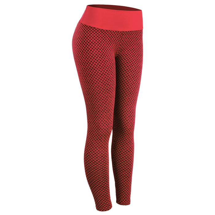 Nina | Nahtlose High-Waist-Leggings mit Wabenstruktur