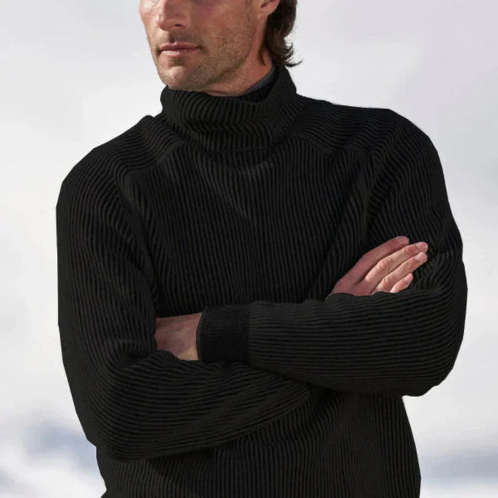 Herren Rollkragenpullover mit Langer Ärmel