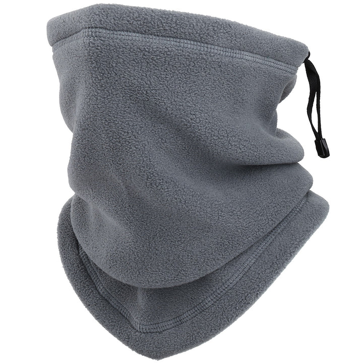 Fleece-Halswärmer mit Kordelzug und Stopper