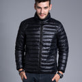 Leichte Herren Steppjacke mit Stehkragen