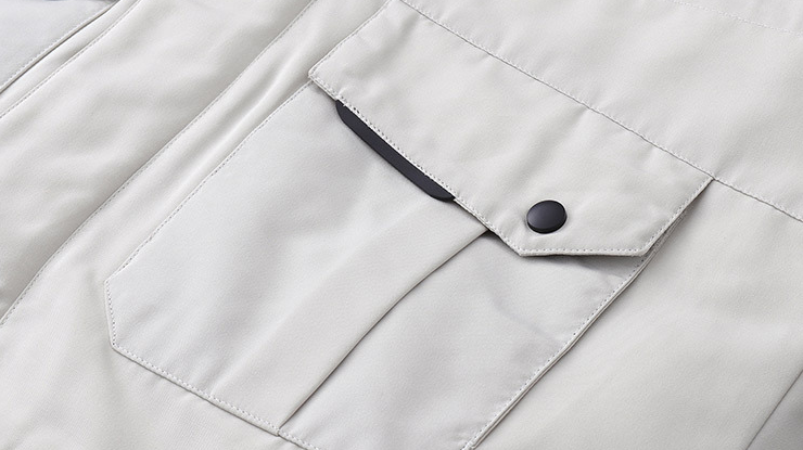 Herren Kapuzenjacke mit Plüschfutter in Gelb