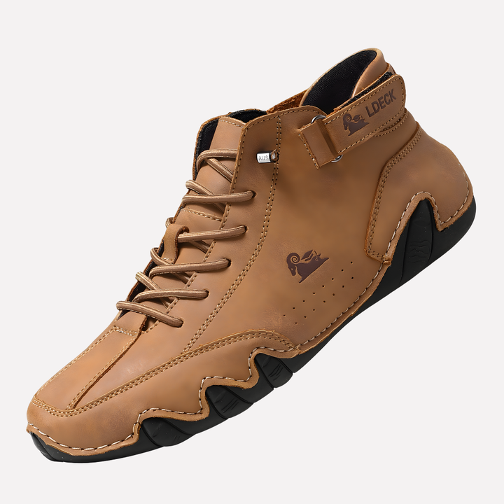 Dominic | Herren Leichte Leder Barfußschuhe