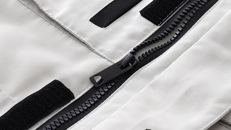 Herren Kapuzenjacke mit Plüschfutter in Gelb