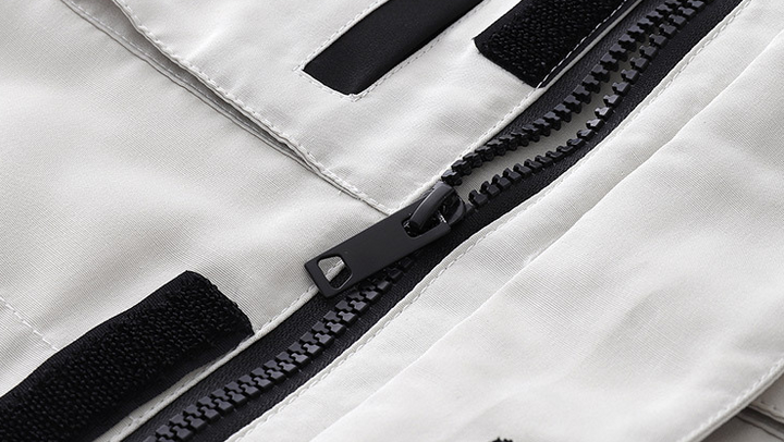 Herren Kapuzenjacke mit Plüschfutter in Gelb