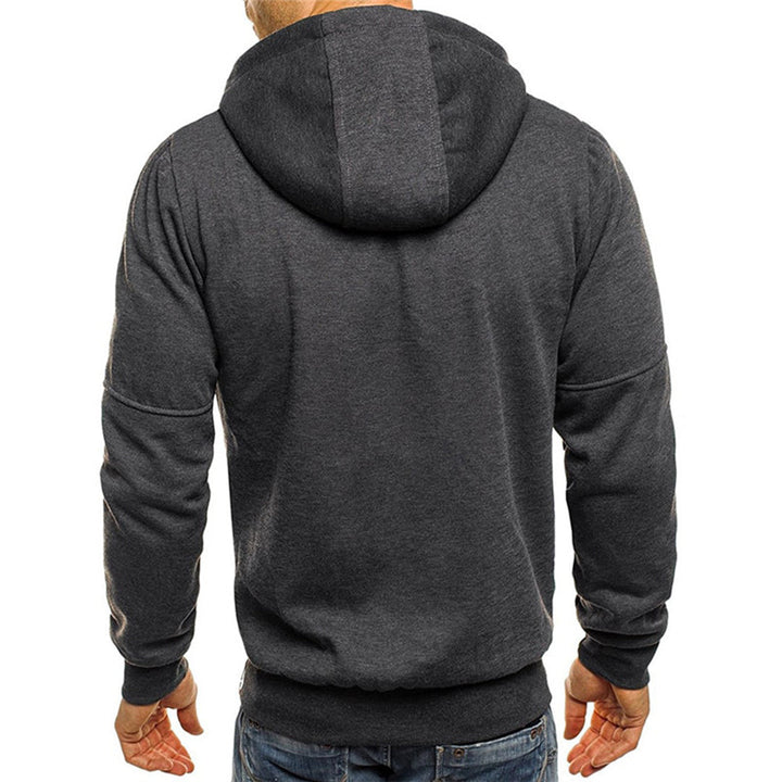 Karl | Lässiger Herren-Hoodie mit Reißverschluss