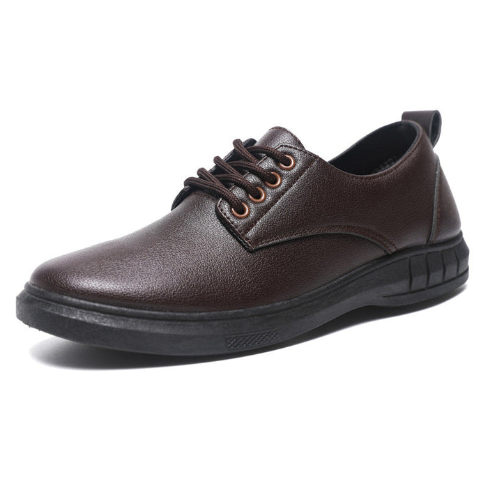 Herren Schnürschuhe mit Rutschfester Sohle und Dämpfung