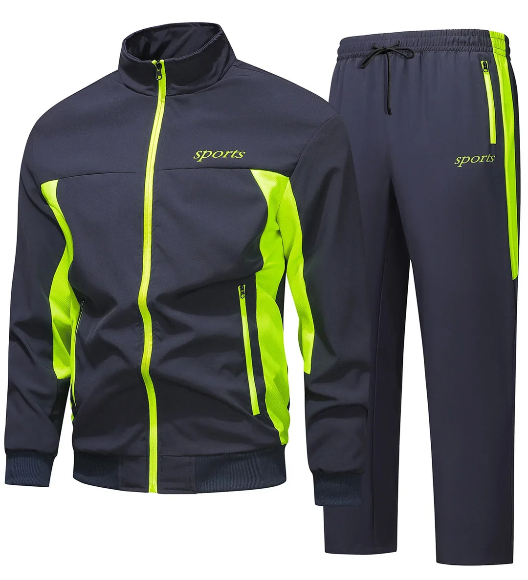 Bruno | Herren Sportliches Trainingsanzug-Set