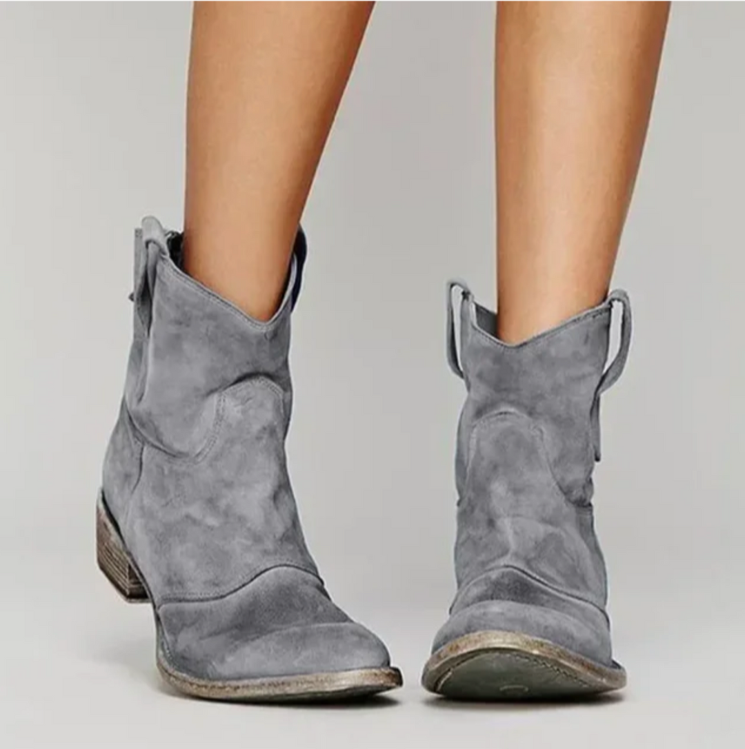 Roselle | Elegante Wildleder-Westernstiefel für einen stilvollen Look