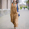 Sophie | Damen Baumwoll-Overall mit verstellbaren Trägern weite Passform