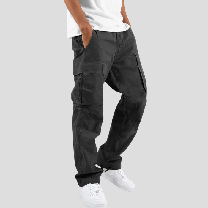 Herren Cargohose mit Mehreren Taschen für den Alltag