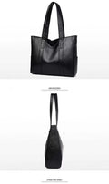 Elisabeth | Damen Vintage Leder Tote Bag Große Kapazität Klassische Schultertasche