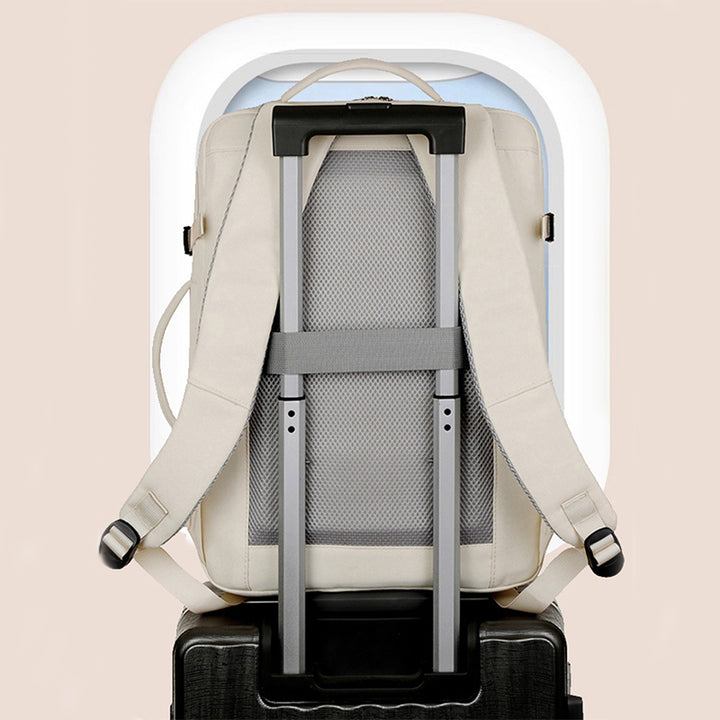 Grosser Laptop-Rucksack mit vielen Fächern