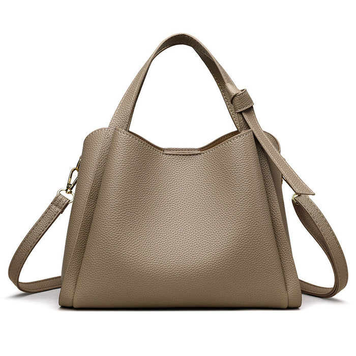 Damen Handtasche mit Tragegriff und verstellbarem Schultergurt