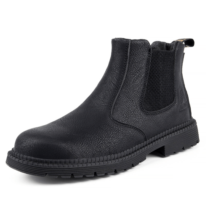 Herren Chelsea Arbeitsstiefel mit Durchtrittschutz
